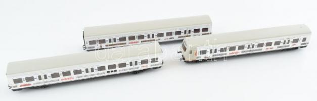 Märklin H0 4390 cikkszámú vasútmodell, S-Bahn személykocsi szett, újszerű állapotban, eredeti dobozában / Märklin H0 No. 4390 model railway, S-Bahn passenger carriage set, in good condition, in original box