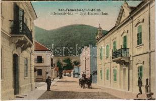 Trencsénteplic-fürdő, Kúpele Trencianske Teplice; Háromszív és Sina ház / Drei Herzen Haus / villas