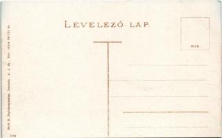 Trencsén, Trencín; Frigyes főherceg laktanya. Szold E. kiadása / K.u.k. military barracks