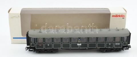 Märklin H0 41351 cikkszámú vasútmodell, személykocsi, újszerű állapotban, eredeti dobozában / Märklin H0 No. 41351 model railway, passenger car, in good condition, in original box