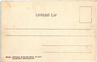 Selmecbánya, Schemnitz, Banská Stiavnica; Dohánygyár. Grohmann és Kuchta kiadása / tobacco factory