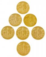 DN "Historisches Deutschland (Történelmi Németország)" sorozat 7db különféle, uralkodókat ...