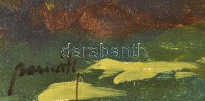 Bernáth Ilma (1891-1961). Napfényes parkrészlet. Olaj, vászon, jelezve balra lent. Dekoratív, áttört...