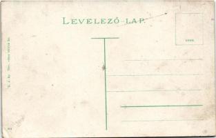 Zsolna, Sillein, Zilina; Felső Sánc utca, szálloda és kávéház, divatáruház üzlete / street, hotel an...