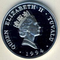 Tuvalu 1994. 20$ Ag "Olimpiai játékok-úszás" T:PP