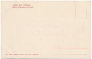 Oravica, Oravita; Garten Restauration Maxand / Kertvendéglő, étterem belső, Max Sittner "Humani...