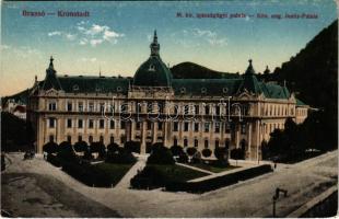 Brassó, Kronstadt, Brasov; Igazságügyi palota / Kön. ung. Justiz-Palast / Palace of Justice (EK)