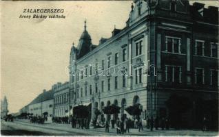1924 Zalaegerszeg, Arany Bárány szálloda. Kakas Ágoston kiadása