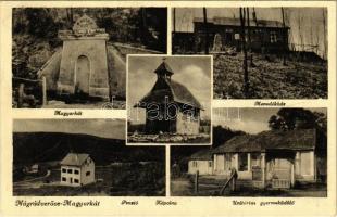 1948 Verőce, Nógrádverőce; Magyarkút, Menedékház, Unitárius gyermeküdülő, Penzió, Kápolna