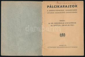 Pálcikarajzok a levente-testnevelés szabadgyakorlatainak szemléltető oktatásához. Bp., 1942, M. Kir....