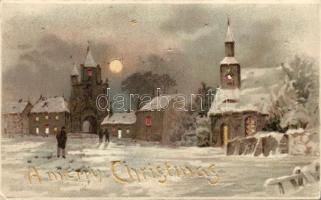 Merry Christmas Hold to light Emb. (EK)