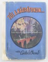 Vitéz Csikós Jenő: Túl a Kárpátokon. Bp.,én.,Stádium, 258 p.+16 (fekete-fehér) t. Első kiadás. Kiadói félvászon-kötés, az eredetiről fénymásolt borítóval, a borítón kopásnyomokkal, az elülső tábla belsején kis sérüléssel, foltos lapokkal, egy lapon szakadással, 1944 júniusi possessori bejegyzéssel.   A mű szerepel az 1945-ben az Ideiglenes Nemzeti Kormány által betiltott fasiszta, és szovjetellenes könyvek listáján. Rendkívül ritka!