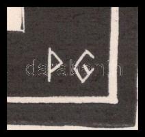 Póka György (1944 - ): Koponyák. Linómetszet, papír. Jelzett, 17x23 cm