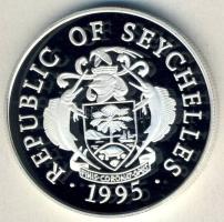 Seychelle-szigetek 1995. 25R Ag "Olimpiai játékok-kerékpár" T:PP