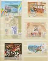 1914-2006 2.640 klf magyar bélyeg, blokk és kisív 14 lapos berakóban