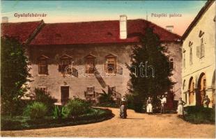 Gyulafehérvár, Karlsburg, Alba Iulia; Püspöki palota. Weisz Bernát kiadása / bishops palace