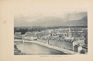 cca 1900 Le Dauphine pittoresque, 17 db képet tartalmazó album, 10×15 cm