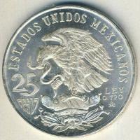 Mexikó 1968. 25P Ag "Olimpia" T:2
