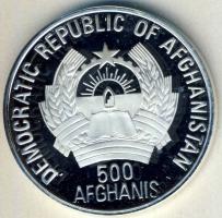 Afganisztán 1989. 500A Ag "Labdarúgó VB" T:PP Csak 10.000db!