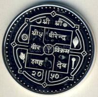 Nepál 1993. 500R Ag "Tél olimpia-terepsí" T:PP