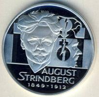 Svédország 1996. 20Ecu Ag "August Strindberg" T:PP