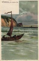 Sail Hold to light litho