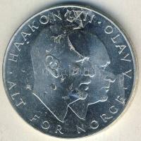 Norvégia 1970. 25K Ag "Felszabadulás 25. évfordulója" T:BU