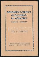 cca 1920 Görömböly-Tapolca gyógyfürdő és környéke leporelló