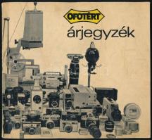 cca 1970 Ofotért árjegyzék, képekkel illusztrált