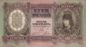 1943. 1000P(2x)egymásutáni sorszámokkal T:II-