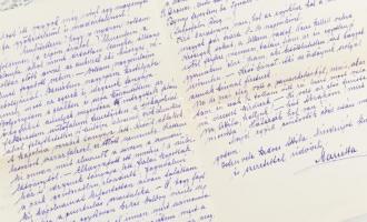 cca 1960-1970 4 db levél Sassy Attila festőművésznek küldve