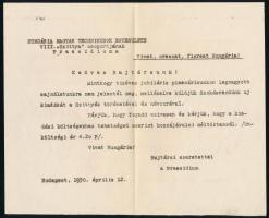 Szokásrend. II. kiadás. A csoport "dominus praesens maiorja", Koiss Géza által DEDIKÁLT pé...