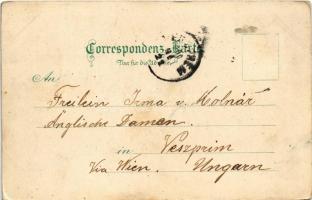 1900 Mariazell (Steiermark), church. Druck u. Verlag v. Regel & Krug. litho (EK)