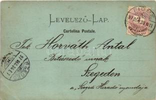 1897 (Vorläufer!) Fiume, Rijeka; (EB)