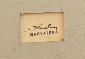 Róna Emy (1904-1988): Pillangó (illusztráció). Akvarell, papír, hátoldalán hagyatéki pecséttel jelze...