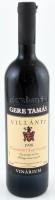 1998 Gere Tamás Villányi Cabernet Sauvignon, bontatlan palack száraz vörösbor, pincében szakszerűen tárolt, 13%, 0,75l.