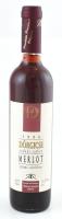 1996 Pántlika Dörgicsei Merlot, Balatonfelvidék, bontatlan palack száraz vörösbor, pincében szakszerűen tárolt, 11,5%, 0,5l.