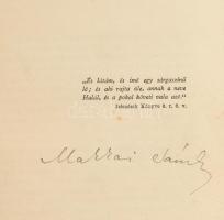 Makkai Sándor: Táltoskirály. ALÁÍRT! 1934, Genius. Kiadói egészvászon kötés, belül javított, kopottas állapotban.