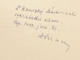 Drahos István (1895-1968): Udvariasság és művészet, 12 rézkarc, jelzett, dedikált, 9×6 cm