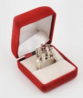 Ezüst (Ag) Gorej, János (1941-): Design gyűrűr. Jelzett, m:59, nettó: 17,5g