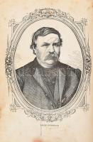 Farkas Albert (szerk.): Országgyűlési emlékkönyv 1866, 1867. Pest, 1847, Heckenast. Félvászon kötés,...