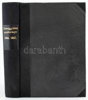 Farkas Albert (szerk.): Országgyűlési emlékkönyv 1866, 1867. Pest, 1847, Heckenast. Félvászon kötés,...