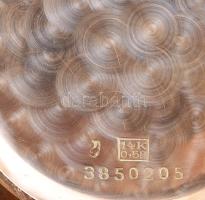 Omega 14K arany (au) zsebóra, dupla arany tokos. Szép állapotban, jelzett, hibátlan számlappal, műkö...