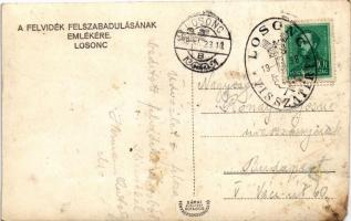 1938 Losonc, Lucenec; bevonulás, Éljen Magyarország / entry of the Hungarian troops + "1938 Los...