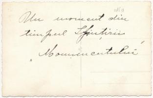 Első világháborús román katonai hősi emlékmű avatási ünnepsége. photo