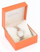 Meibin női kvarc karóra, gyöngyház számlappal. Új állapotban, dobozban, elem nélkül d: 32 mm