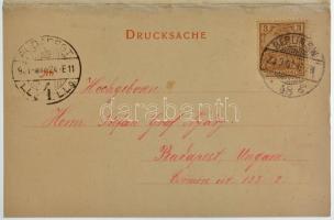 1901 Berlin. Panorama vom Kgl. Schloss und dessen nächster Umgebung, Schlossbrücke, Museum, Neuer Do...