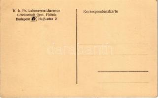 Budapest V. Phönix életbiztosító társaság palota, Fischer, Farkas Ferenc, Guttmann Antal, Fellegi Jó...