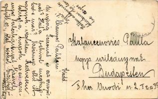 Kiskunfélegyháza, vasútállomás, gőzmozdony, vonat. Vasúti levelezőlapárusítás 4349. (Rb)