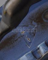 Zsolnay Jamboree szarvas, mázas kerámia hibátlan, jelzett, 20x17x10 cm